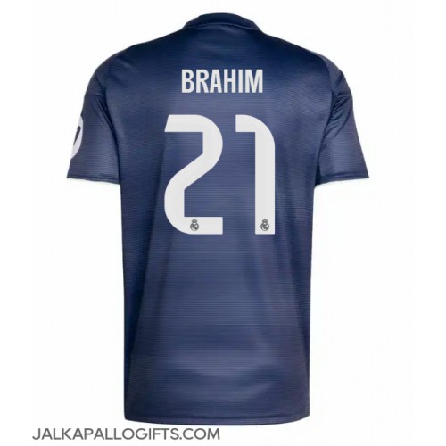 Real Madrid Brahim Diaz #21 Vieraspaita 2025-26 Lyhythihainen